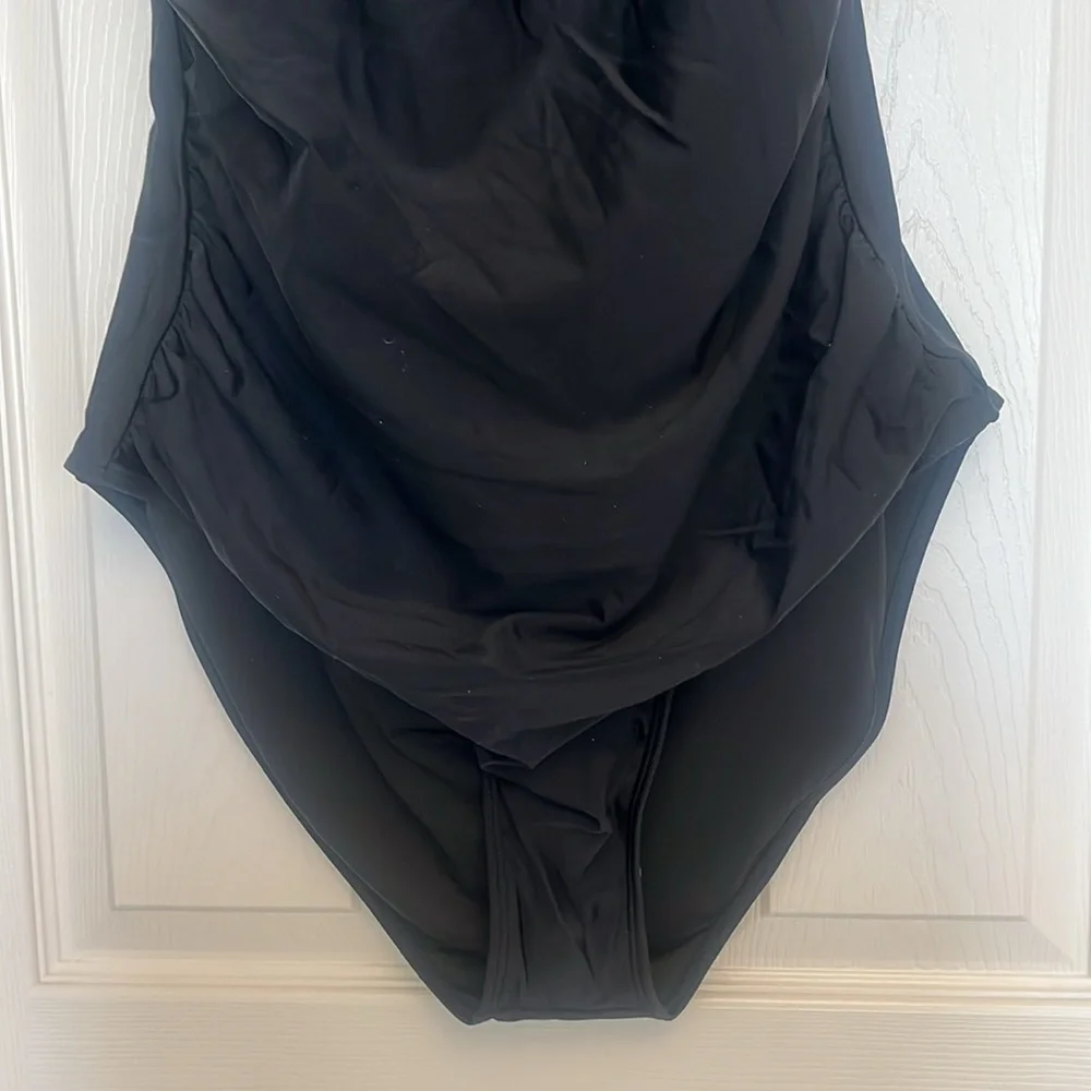 ⭐️NWT black one piece bathing suit 4XL‎